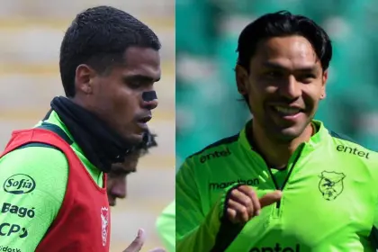 Monteiro y Algarañaz es la duda que mantiene Villegas en el equipo titular de Bolivia
