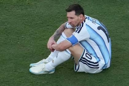 Triste adiós: Messi se despide de los Mundiales con dolorosa derrota