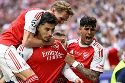 Minuto a minuto: Kai Havetz abre el marcador para Arsenal ante el PSG (0-1)