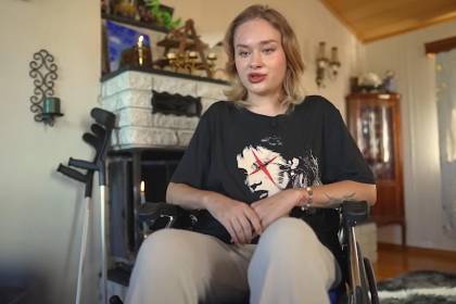 Rompe el silencio la modelo ucraniana que apareció con columna y piernas rotas en Dubái