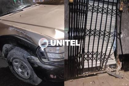 Ordenan detención domiciliaría a secretario de la Gobernación de La Paz que chocó ebrio un vehículo oficial, según la Policía 