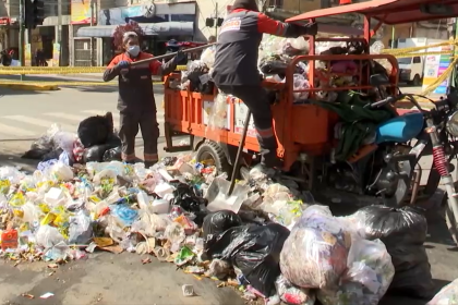 “Dejan basura como si fuera de tres semanas”, denuncia subalcaldesa de Cochabamba 