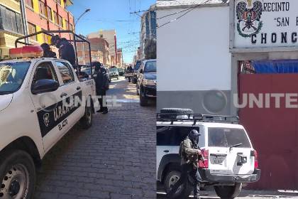 Zeballos llega a Cochabamba para ser recluido en El Abra mientras Aparicio ya está en Chonchocoro
