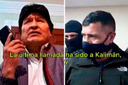 Circula audio atribuido a Evo sobre una “conversación” con su exedecán recluido en San Pedro por violación