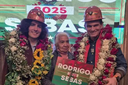 Sebastián Careaga, presentado como el ‘vice’ de Rodrigo Paz, pide apoyar a Doria Medina