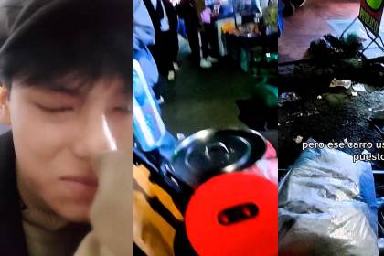 El Alto: Denuncian agresión a joven tiktoker que vendía refrescos en la calle para pagar sus estudios