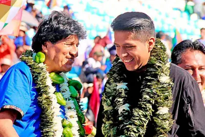 “Andrónico, vuelve al seno de la familia revolucionaria”: Morales le pide otra vez al candidato que retorne al evismo