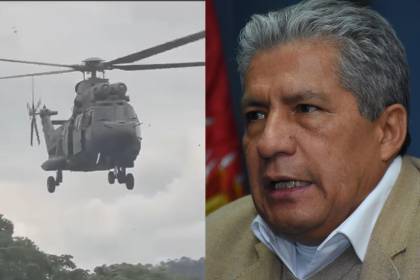 Ministro Novillo señala que los soldados entregaron las dos camionetas para evitar enfrentamientos