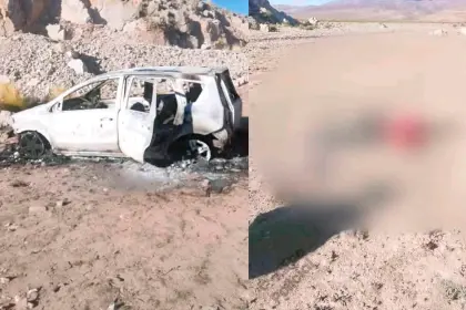 Oruro: Hallan dos cuerpos carbonizados y con signos de tortura en Challapata