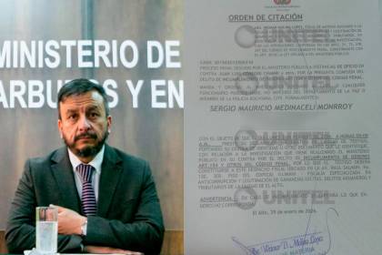 Citan como testigo al ministro Medinaceli por un caso de presunto desvío de combustibles de la planta en Senkata