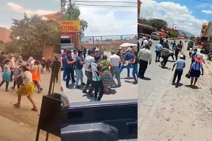 Video: Brutal pelea entre chóferes deja al menos 5 heridos y 10 vehículos afectados en Cochabamba