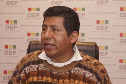 Vocal Tahuichi: Cualquiera que quiera obstaculizar las elecciones que lo piense dos o tres veces