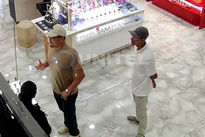 Cámaras captaron a brasileños aprehendidos días antes del atraco a una joyería 