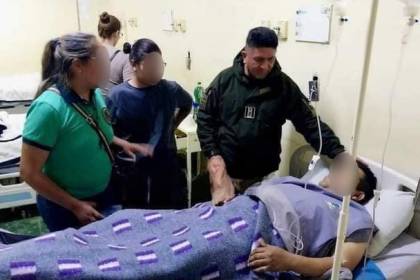 El policía herido en Parotani necesitará más cirugías; médicos le amputaron un dedo