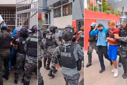 Retienen por varias horas a funcionarios de la universidad pública de Cochabamba en protesta por el comedor