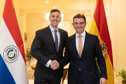 Impulso a la Hidrovía y consolidar el corredor bioceánico y a la Urupabol, los acuerdos entre Paz y Peña