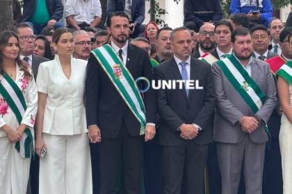 Autoridades locales, departamentales y nacionales participan de actos protocolares por el 24 de Septiembre