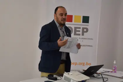 Resultados preliminares: “Queremos dar la conferencia con los resultados más cercanos al 100%”, dice el vocal Ávila