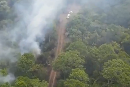 Los incendios no dan tregua al Parque Noel Kempff Mercado, patrimonio natural de la humanidad 