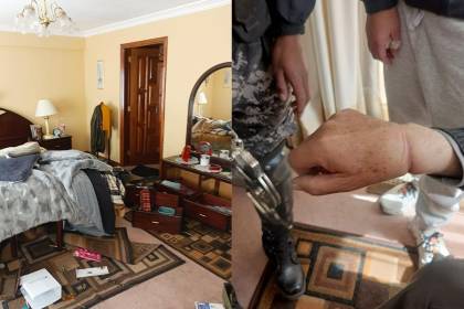 Adulto mayor es maniatado y amenazado con un arma por ladrones a los que sorprendió dentro de su casa robando