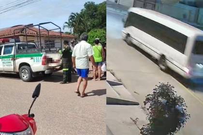 Motociclista muere tras ser atropellado por un micro que luego se dio a la fuga