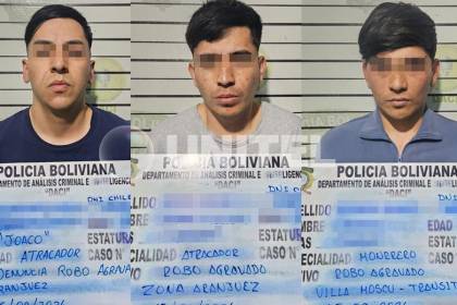 Difunden imágenes de los tres extranjeros aprehendidos implicados en el atraco a una joyería