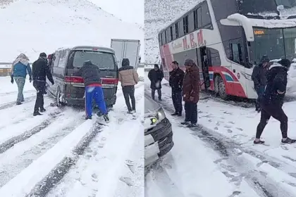 Suspenden viajes por intensa nevada en tres departamentos y dictan clases virtuales en Potosí