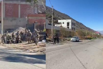 La Paz: Militares y policías resguardan el puente Lipari para evitar nuevos puntos de bloqueo