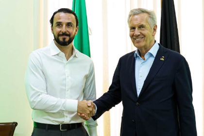 “Se están abriendo muchas puertas para Santa Cruz”, dice Velasco tras encuentro con expresidente de Alemania