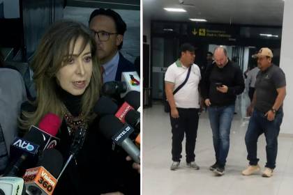 Ximena Galarza tras declarar en la Fiscalía: “No hay ningún tipo de relación con Cerimedo”