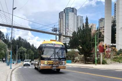 Anuncian la ruta “exprés” del PumaKatari por la nueva avenida La Paz para conectar el Sur con el centro 