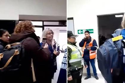 Delegación de políticos y activistas argentinos que respaldan a movilizados no pudo ingresar a La Paz