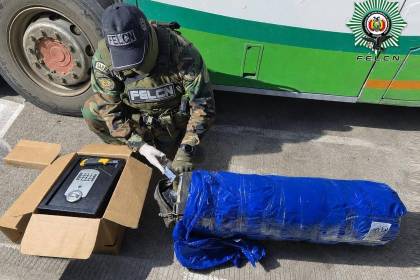 Santa Cruz: Hallan droga camuflada en saco de boxeo y cajas fuertes en ruta Bioceánica