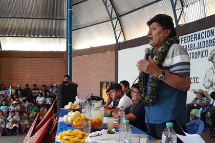Evo Morales: “Si no soy candidato, cuatro millones de personas no votarán”