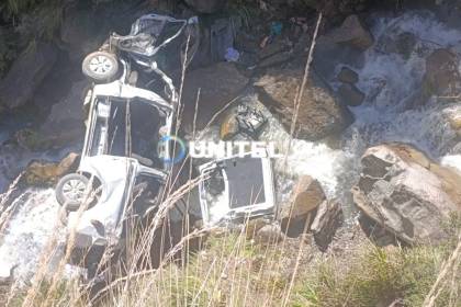 Tragedia en la ruta a la mina Bolsa Negra: Vehículo se precipita y deja siete fallecidos