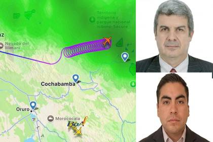 Identifican a los dos tripulantes que estaban en la aeronave que perdió contacto con torre de control