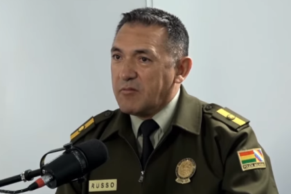 ¿Quién es Augusto Juan Russo Sandoval, el nuevo comandante de la Policía Boliviana?