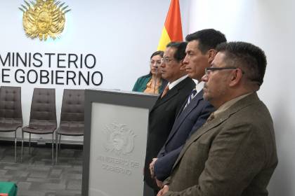 Gobierno posesiona a tres viceministros de Régimen Interior, Seguridad Ciudadana y Lucha contra el Narcotráfico