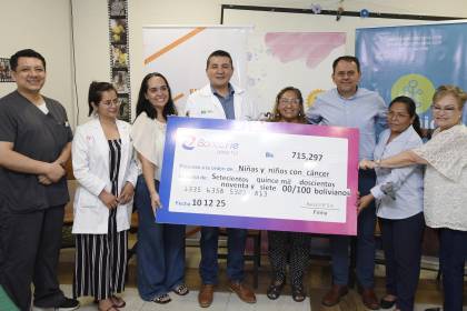 “Caminando por la Vida” alcanzó un récord histórico de recaudación, más de dos millones de bolivianos para la atención de niñas y niños con cáncer 