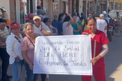 Dirigentes del Beni ratifican paro cívico en todas las provincias para exigir mejoras en salud