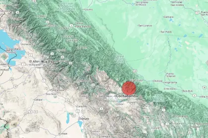 Sismo de magnitud 4.8 con epicentro en el Chapare se sintió en casi toda Cochabamba y algunos edificios de La Paz