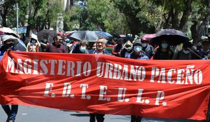 Maestros urbanos del país anuncian movilizaciones en La Paz contra el reordenamiento de ítems
