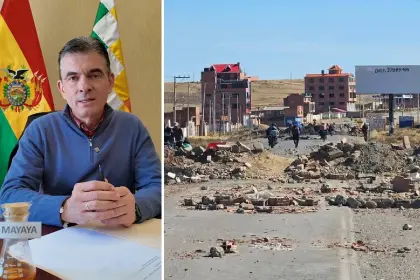Paz dice que “Bolivia supera los bloqueos” y anuncia la firma de Ley para planta fotovoltaica en Viacha