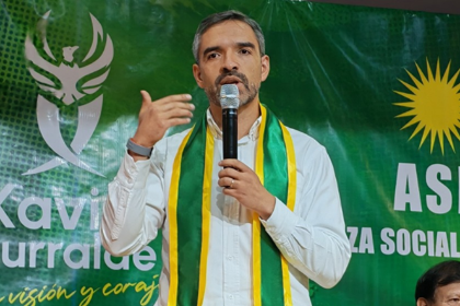 La Paz: Candidato a alcalde, Xavier Iturralde, recibe alta médica tras estar en terapia intensiva