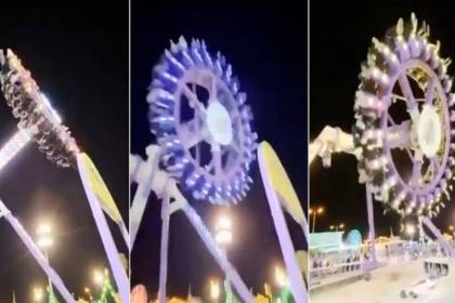 Terror en un parque de diversiones: Juego mecánico se parte en dos y deja 23 heridos 