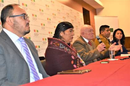 TSE decidió que La Paz será sede del debate presidencial y Santa Cruz del vicepresidencial