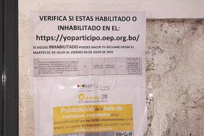 No habrá ampliación: Últimas horas para el trámite de los votantes inhabilitados para los comicios