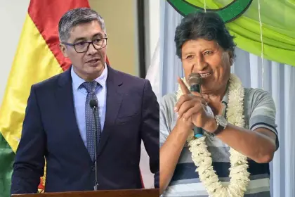 Ministro Espinoza a Evo Morales: “Que no te quede duda de que en algún momento vas preso”