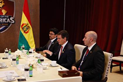 Ministro Aramayo: El presidente no ha negado la relación con Cerimedo, sí ha habido un aporte