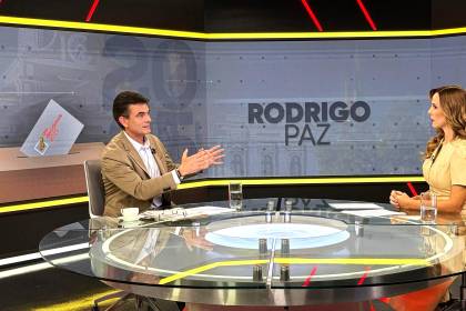 “Ser de izquierda y derecha, roban lo mismo”, afirma Rodrigo Paz, candidato del PDC